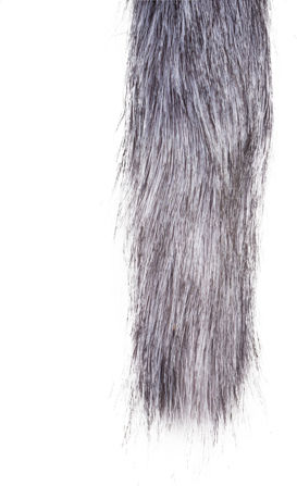 Easytoys Fox Tail Plug Πρωκτική Σφήνα Silver 45cm