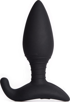 Lovense Hush Application Based Butt Plug Anal Plug with Wireless Functionality and Vibration Black 3.8cm