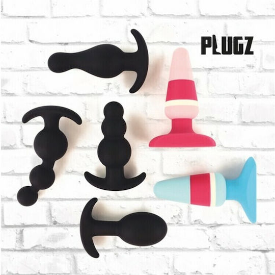 Feelztoys Colors Anal Plug No.2 White / Pink 9cm