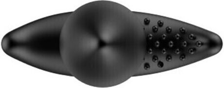 Nexus B-Stroker Vibrating Butt Plug Πρωκτική Σφήνα με Δυνατότητα Ασύρματης Λειτουργίας και Δόνηση Black