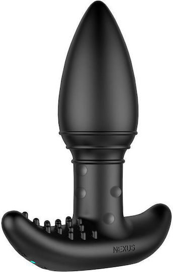 Nexus B-Stroker Vibrating Butt Plug Πρωκτική Σφήνα με Δυνατότητα Ασύρματης Λειτουργίας και Δόνηση Black