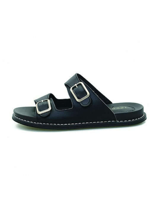 Level Anatomic Women's Flat Sandals Anatomic in Black Color