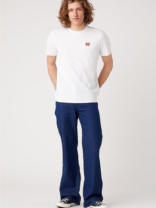 Wrangler Men's Short Sleeve T-shirt White