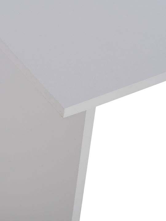 Γραφείο Ensley Ξύλινο Λευκό 120x60x76εκ.
