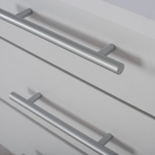 Desk Ensley Wooden White 120x60x76cm