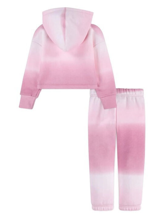 Nike Kids Sweatpants Set Pink 2pcs Printed Club