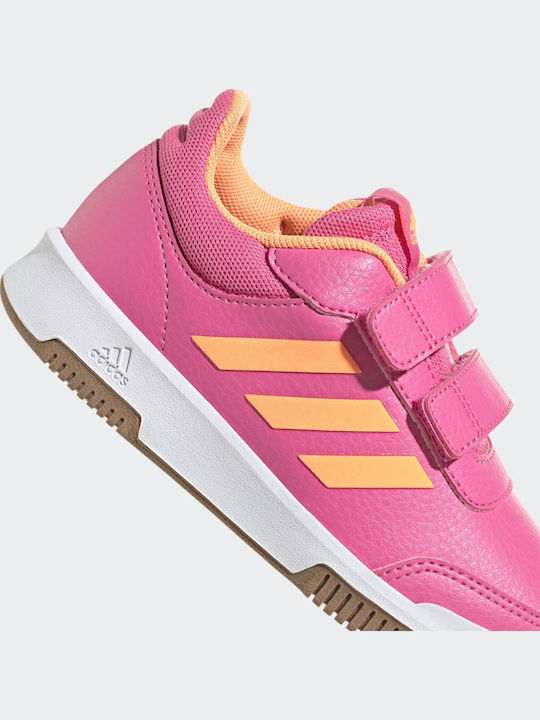 Tensaur Sport Training Hook and Loop Παιδικά Sneakers με Σκρατς Pulse Magenta / Beam Orange / Cloud White