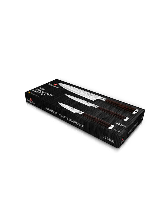 Berlinger Haus Primal Gloss Collection Σετ Μαχαίρια από Ανοξείδωτο Ατσάλι 3τμχ