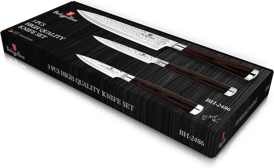 Berlinger Haus Primal Gloss Collection Knife Set from Stainless Steel 3pcs