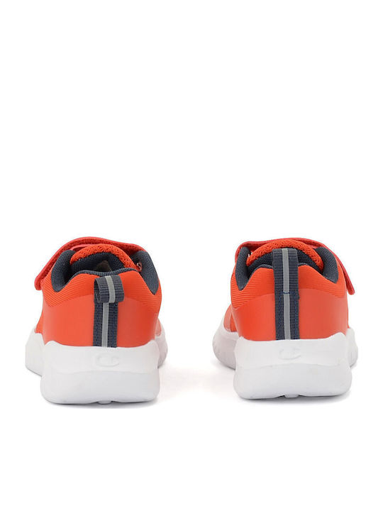 Evolve B Kids Sports Shoes Running with Hoop & Loop Closure Red