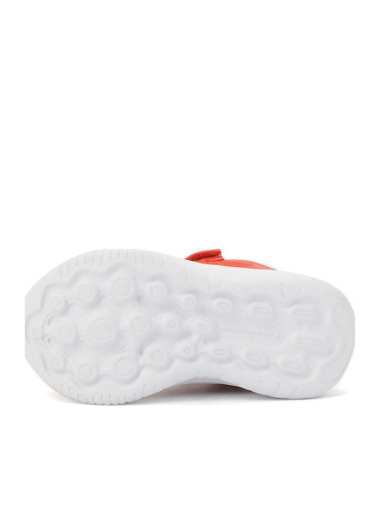 Evolve B Kids Sports Shoes Running with Hoop & Loop Closure Red