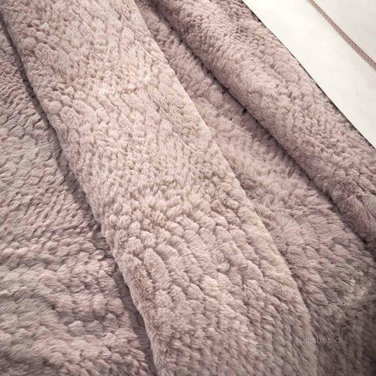 Guy Laroche Crusty Σετ Υπέρδιπλη 220x240εκ. Old Pink