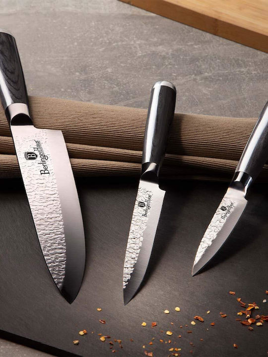 Berlinger Haus Primal Gloss Collection Knife Set from Stainless Steel 3pcs