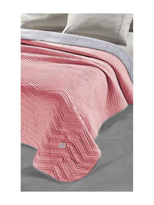 Guy Laroche Zina Coverlet Queen Size Microfiber Mellow 230x250cm