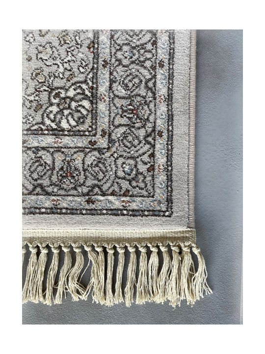 Ragolle Da Vinci Bedroom Rug Set White / Beige / Elephant 3 Pieces