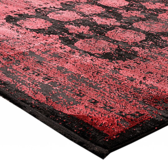 Tzikas Carpets Modern Bedroom Rugs Set Karma Bordeaux 172-0-371-00164-910 2pcs