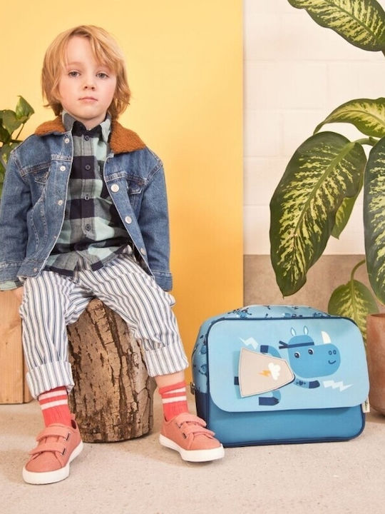 Lilliputiens Super Marius School Bag Backpack Kindergarten Light Blue