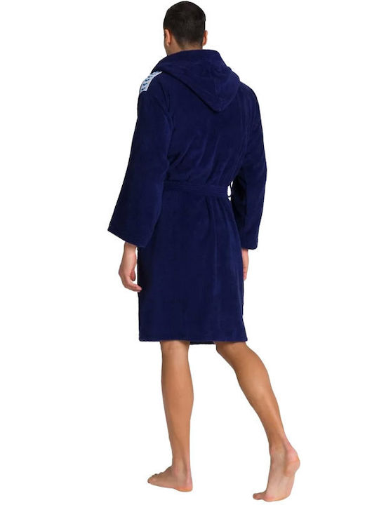 Arena Core Soft Bathrobe 001756-701 Swimming Bathrobe Blue