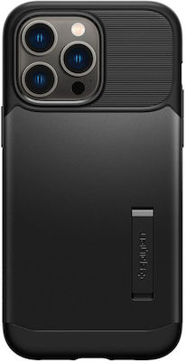 Spigen Slim Armor MagFit Plastic / Silicone Back Cover Durable Black (iPhone 14 Pro)