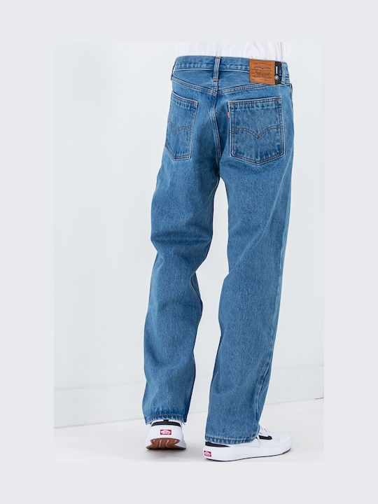 Herren Jeanshosen Skateboarding Skate Gekürztes Loose Baggy Anwendung Deep Groove