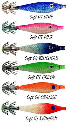 Oceanic Egido Soft Tintenfisch-Jigs 7Stück 05 OC10SOFT-05