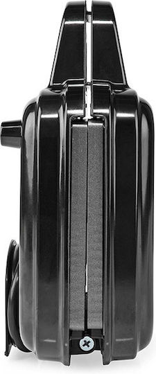 Nedis Sandwich Maker with Removable Plates for for 2 Sandwiches Sandwiches 700W Black