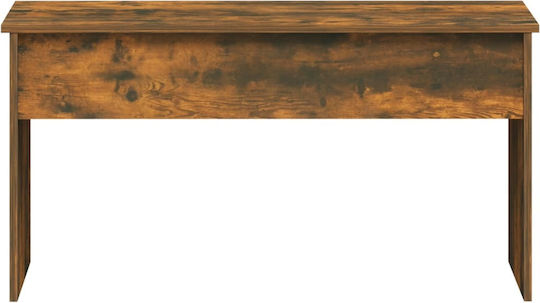 Rectangular Central Wooden Coffee Table with Lifting Mechanism Brown W102xD50.5xH52.5cm