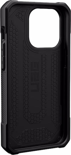 UAG Monarch Back Cover Πλαστικό 2mm με Λουράκι Μαύρο (iPhone 14 Pro)