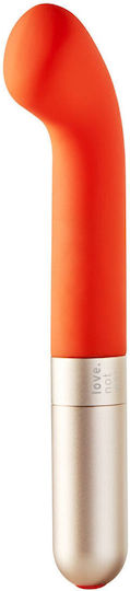 Love Not War Liebe Δονητής G-Spot 17.2cm Orange