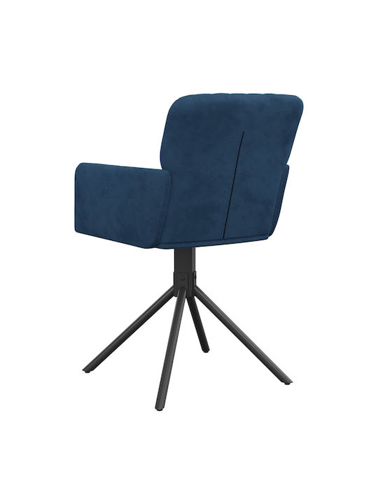 Stühle Speisesaal Blue 2Stück 51.5x59x83.5cm