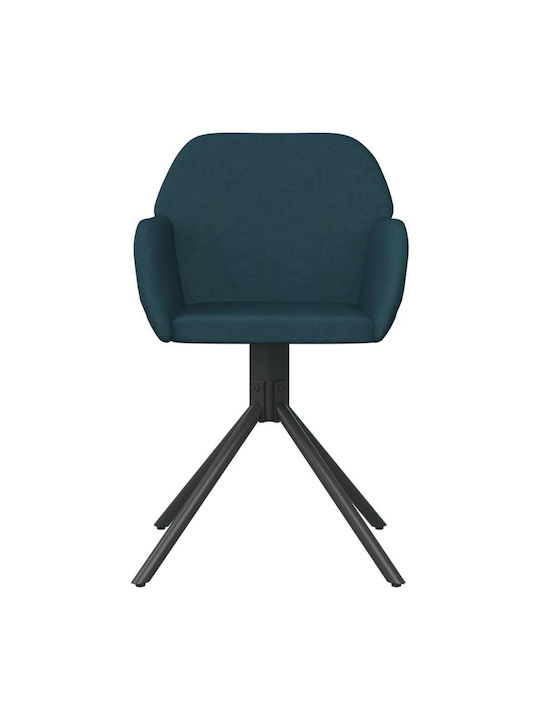 Stühle Speisesaal Blue 2Stück 54x58.5x79.5cm