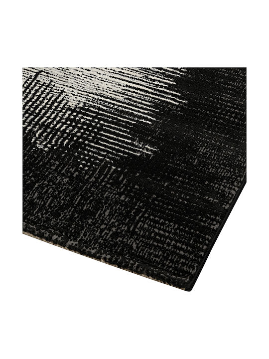 Beauty Home Modern Bedroom Rug Set Prestige Grey and Black 9321 Set of 3 Pieces