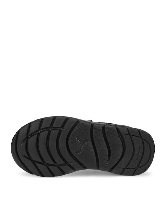 Evolve Waterproof Kids Sports Shoes Running with Hoop & Loop Closure Black