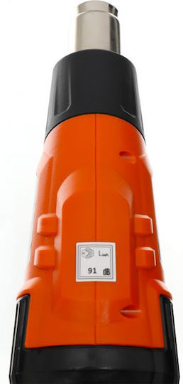 Kraft & Dele KD10391 Πιστόλι Θερμού Αέρα 2000W με Ρύθμιση Θερμοκρασίας εως και 550°C
