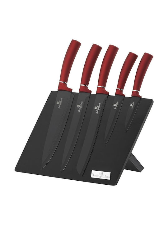 Berlinger Haus Metallic Line Knife Set of Stainless Steel BH-2519 5pcs