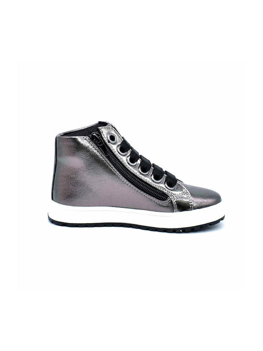 Asso Kids Sneakers High Silver