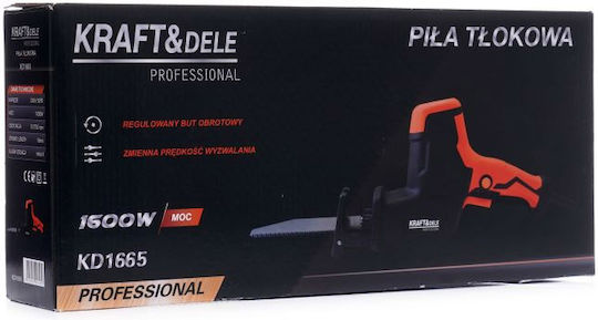 Kraft & Dele KD1665 Реципрочен трион 1600W