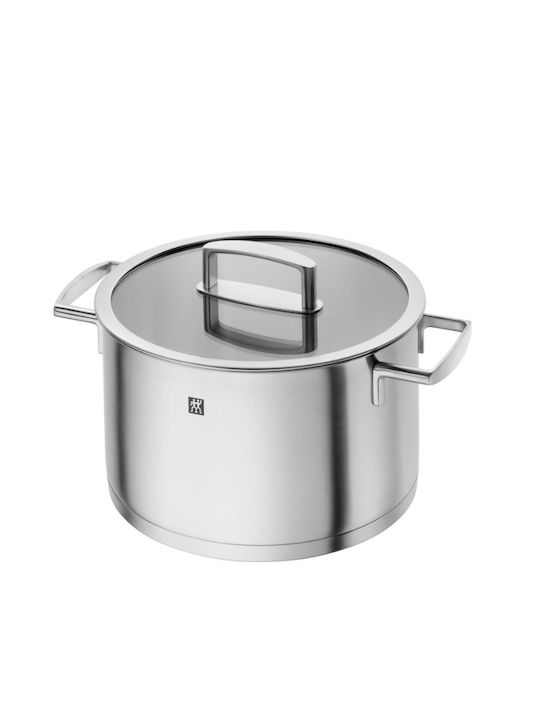 Zwilling J.A. Henckels Vitality Pots Set of Stainless Steel with No Coating Silver 5pcs