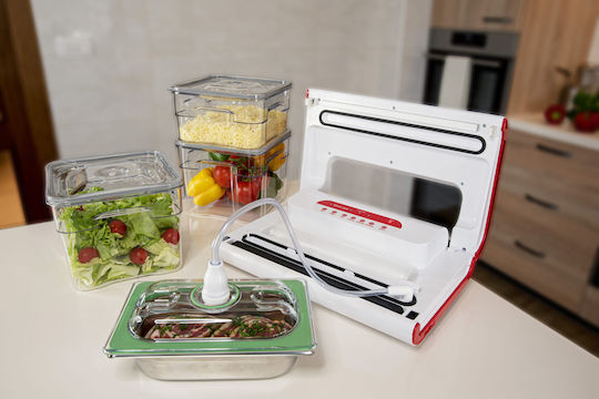 Status Vacuum Sealers External with Maximum Sealing Length 300mm Automatic Solid 300