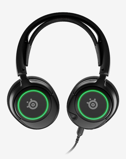 SteelSeries Arctis Nova 3 Over Ear Gaming Headset με σύνδεση 3.5mm / USB