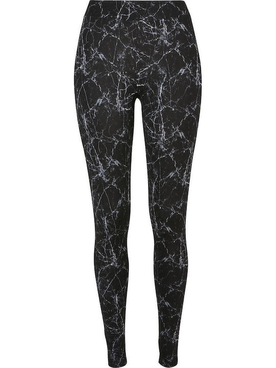 Женски Дълга легинси Black Marble