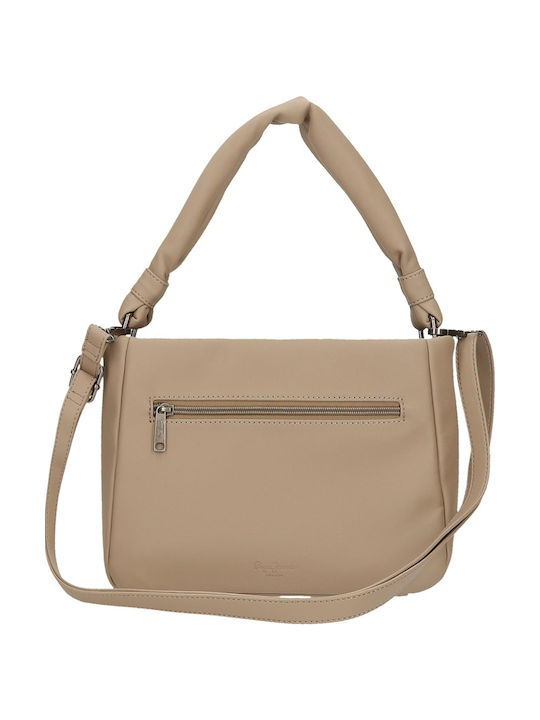 Kylie Γυναικεία Τσάντα Ώμου Taupe