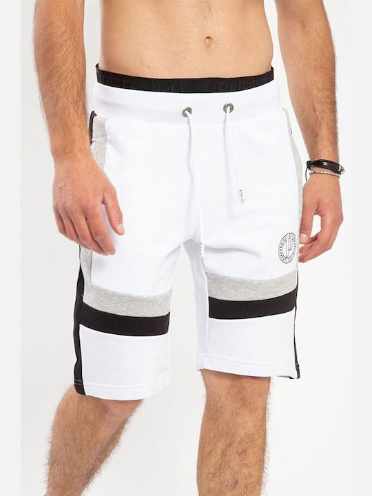 Paco & Co Men's Athletic Shorts White