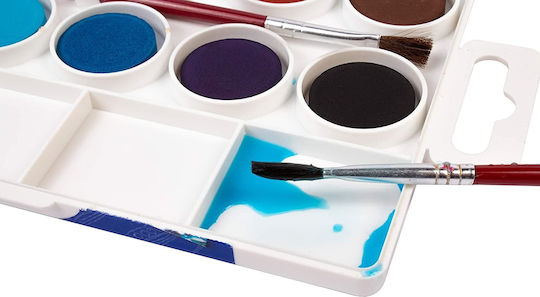 Jovi Jovi Aquarelle Set mit 12 Farben und Pinsel