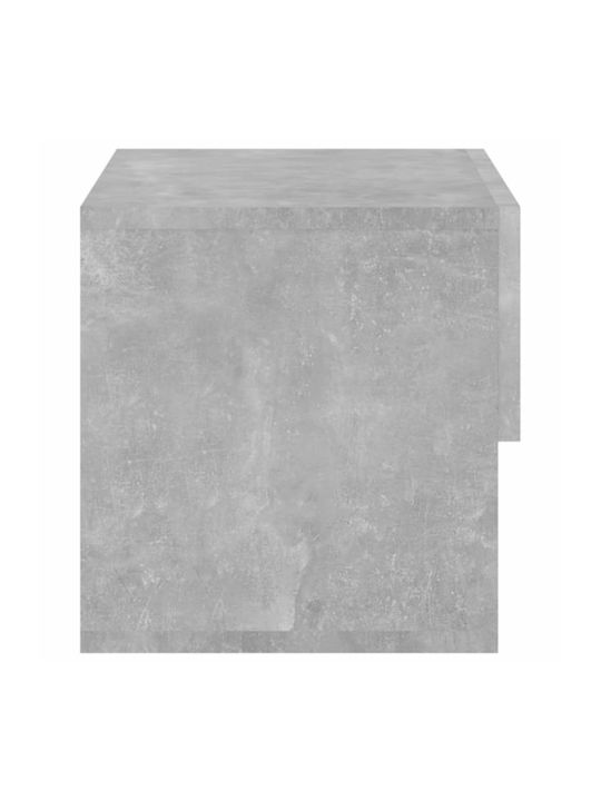 Nachttisch Grey Concrete 46x29.5x30cm