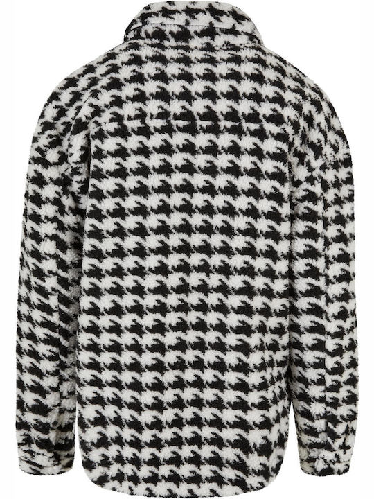 Sherpa Γυναικείο Μαύρο Overshirt Oversized