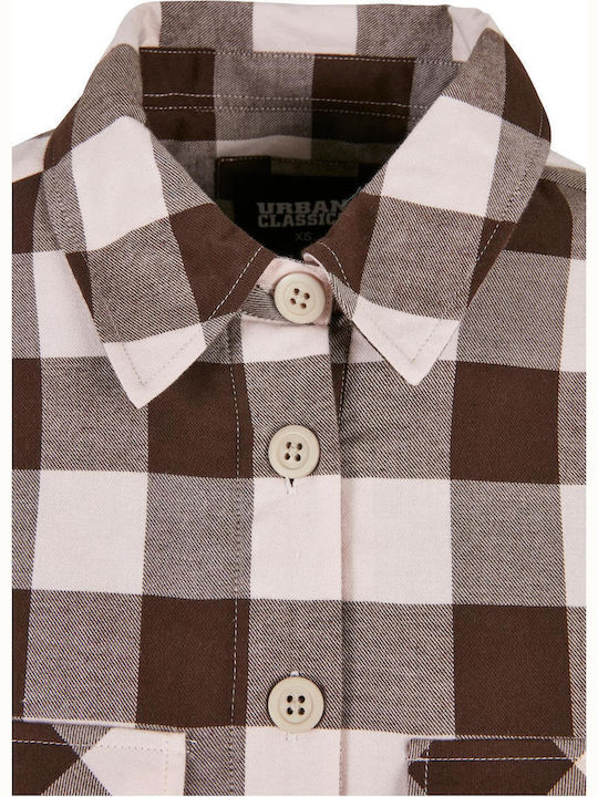Femeie Carou Roz Overshirt Oversized
