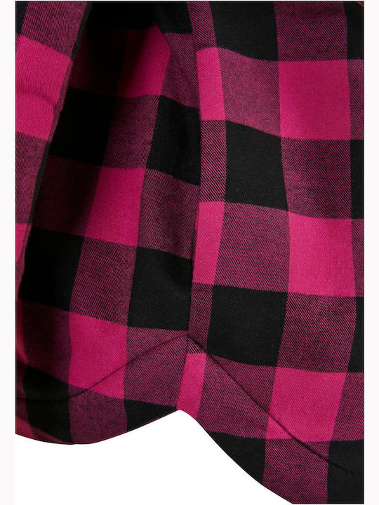 Дамско Проверено Wild Violet Overshirt Oversized