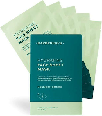 Barberino's Face Moisturizing Mask 5pcs