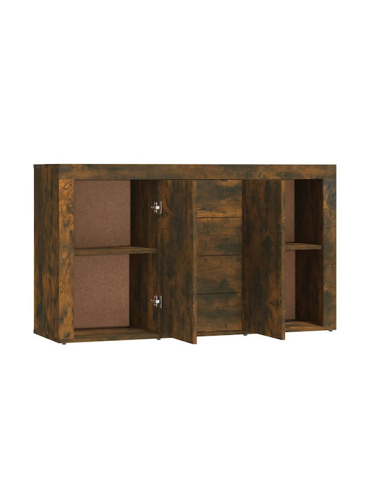 Bufet cu Sertare Stejar afumat 120x36x69cm